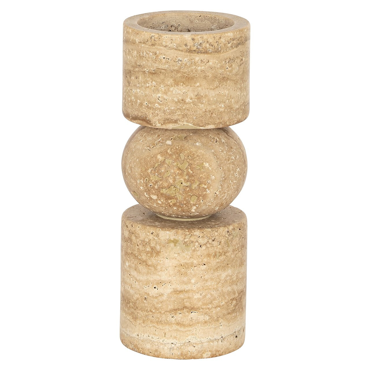 Richmond Kandelaar Alaina 20cm hoog - Bruin | Richmond Interiors