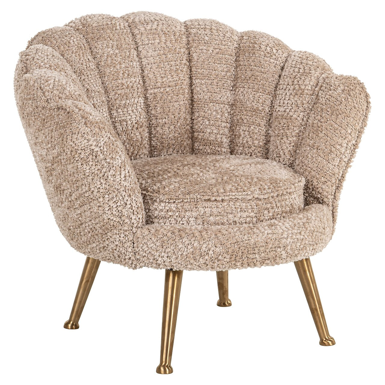 Richmond Kids Fauteuil Charly Lovely stof - Beige | Richmond Interiors
