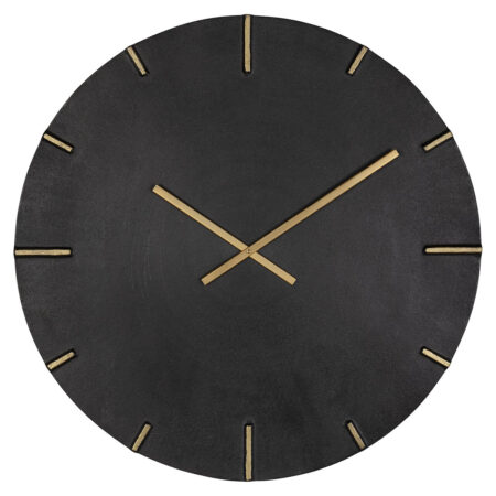 Richmond Klok Bilal 74cm - Zwart | Richmond Interiors