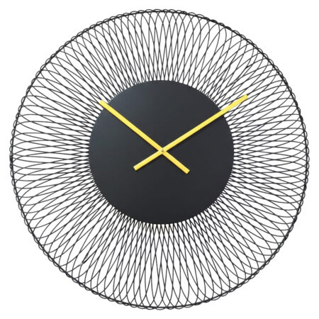 Richmond Klok Blunt 85cm - Zwart | Richmond Interiors