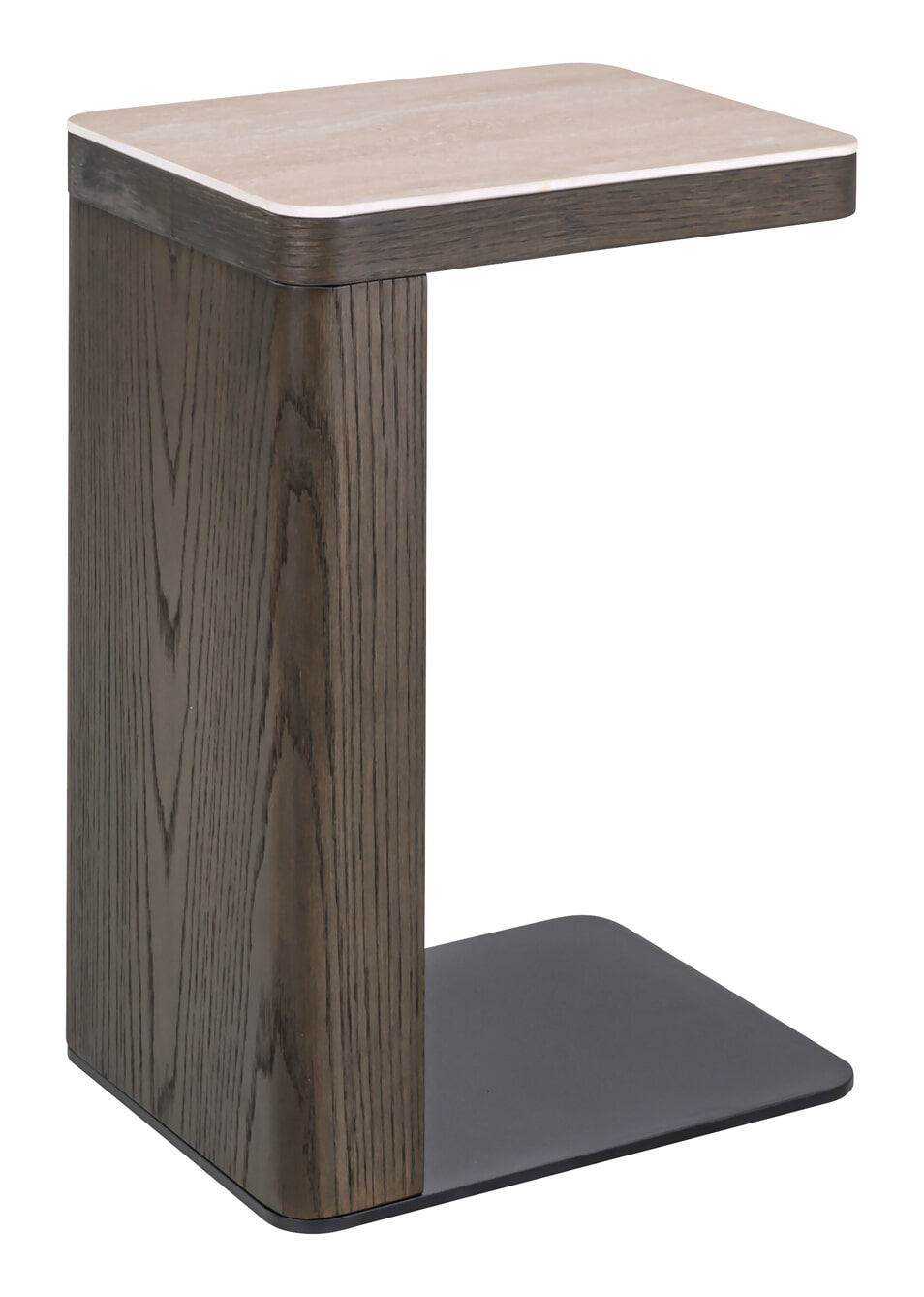 Richmond Laptoptafel Nando Eiken en travertinlook
