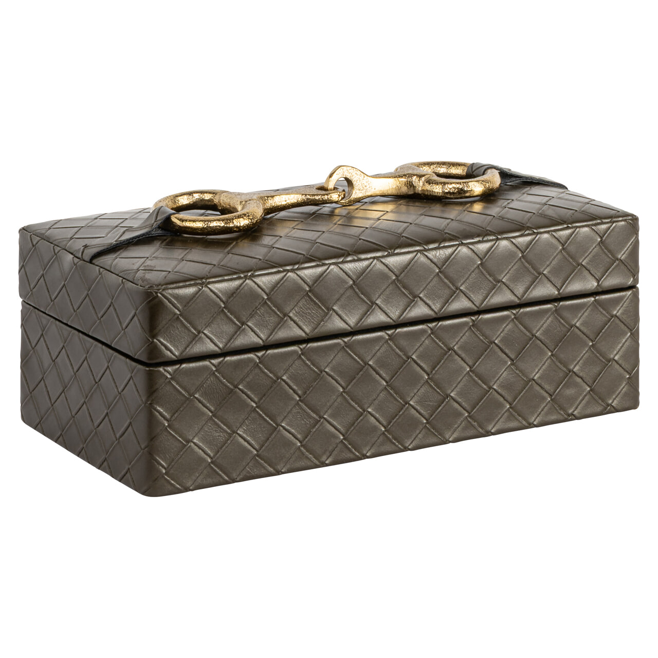 Richmond Opbergdoos Blade 20cm - Olive Small | Richmond Interiors