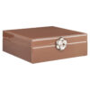 Richmond Opbergdoos Floral 24cm - Bruin | Richmond Interiors