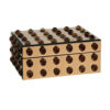 Richmond Opbergdoos Layla 20cm - Brown | Richmond Interiors