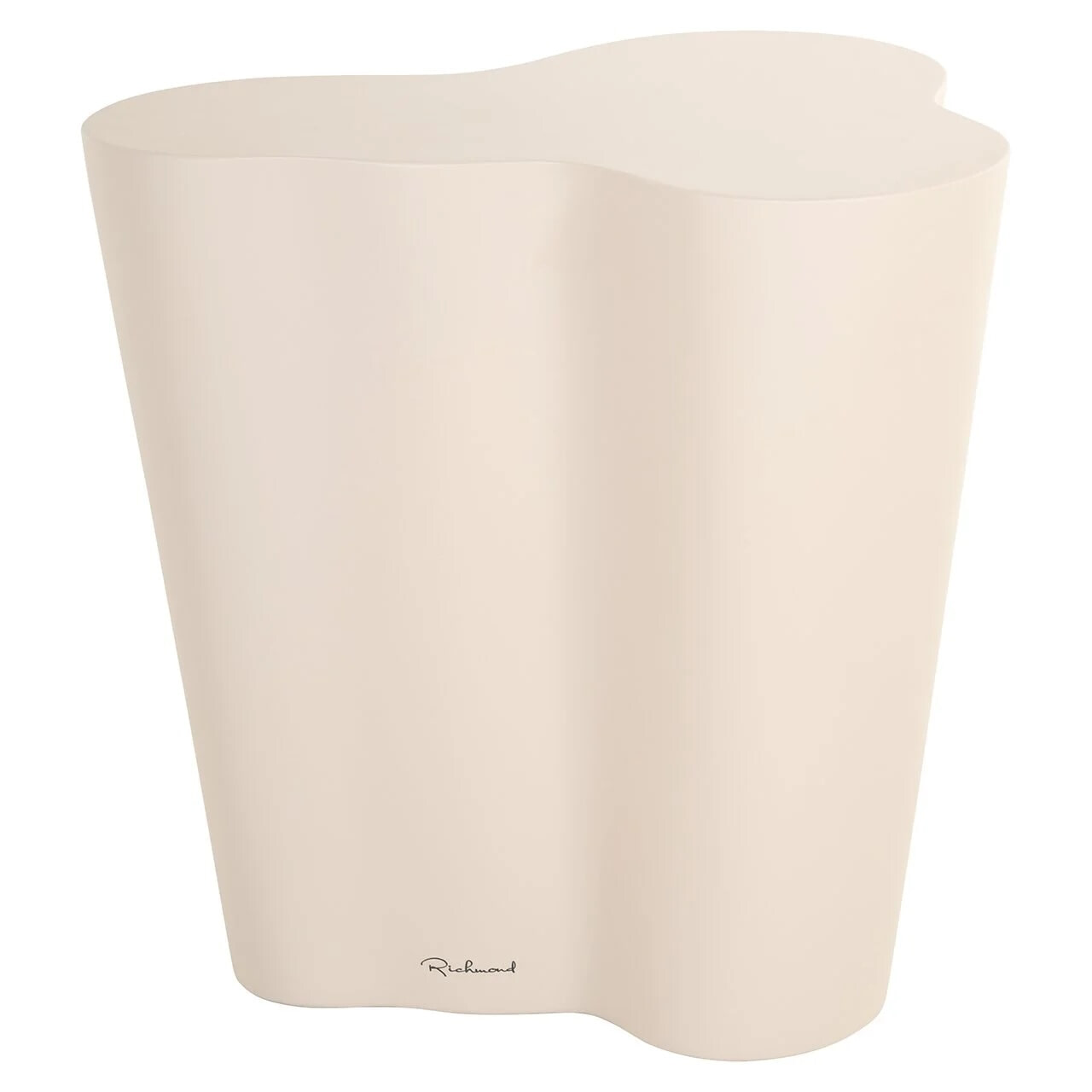 Richmond Organische Bijzettafel Urban Bloom 46 x 39cm - Wit | Richmond Interiors