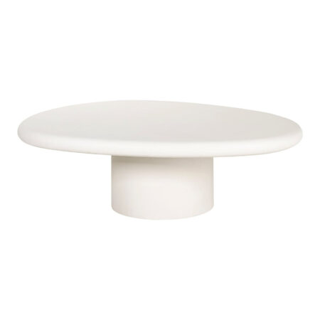 Richmond Organische Salontafel Bloomstone 110 x 90cm - Wit | Richmond Interiors