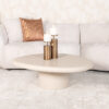 Richmond Organische Salontafel Clayton 107 x 89cm - Beige - Japandi | Richmond Interiors