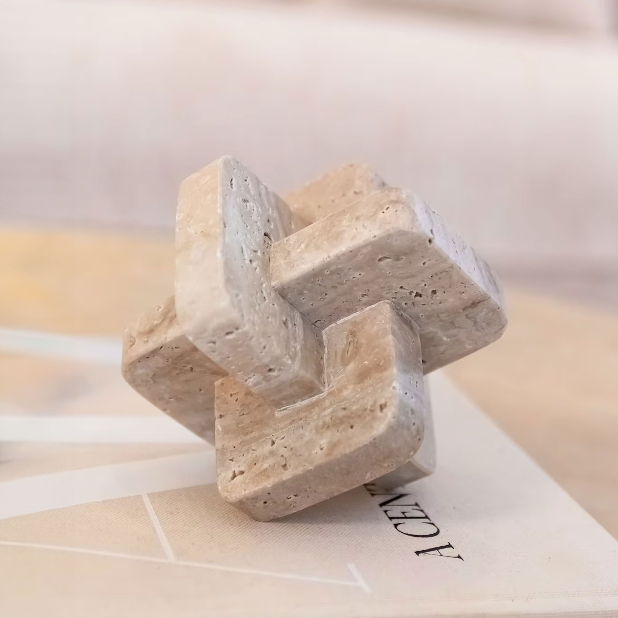 Richmond Ornament Mony Steen - Beige | Richmond Interiors