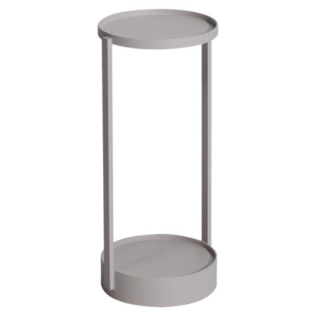 Richmond Outdoor Bijzettafel Reed 25 x 23cm - Beige - Rond | Richmond Interiors