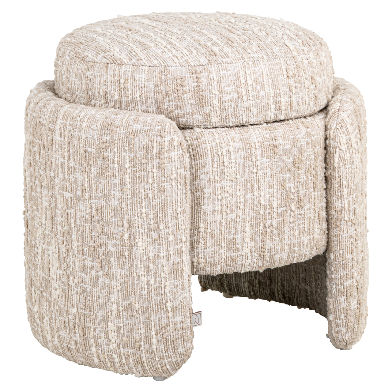 Richmond Poef Cupid - Beige Angora