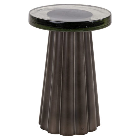 Richmond Ronde Bijzettafel Barwick Brass Antique