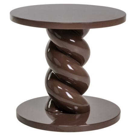 Richmond Ronde Bijzettafel Coco 50cm - Chestnut | Richmond Interiors