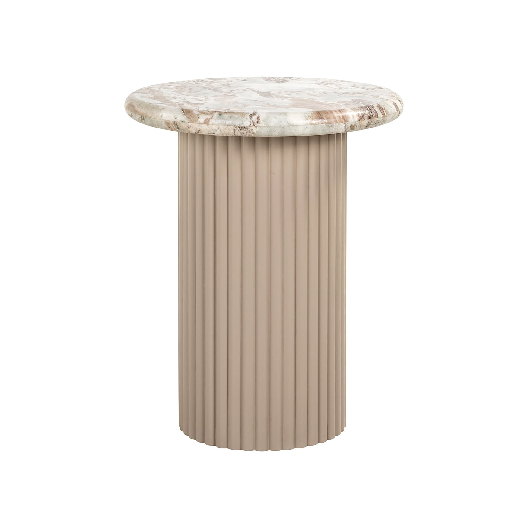 Richmond Ronde Bijzettafel Coronel Marmer