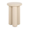 Richmond Ronde Bijzettafel Elbaz 35cm - Beige | Richmond Interiors