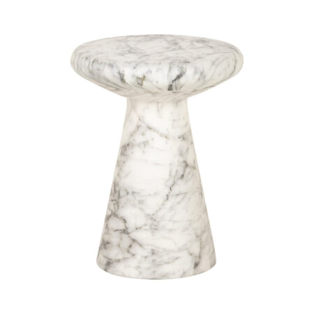 Richmond Ronde Bijzettafel Lohan Faux Marmer