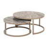 Richmond Ronde Salontafel Fairfax Marmer