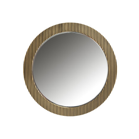 Richmond Ronde Spiegel Ironville Ø86cm - Goud | Richmond Interiors