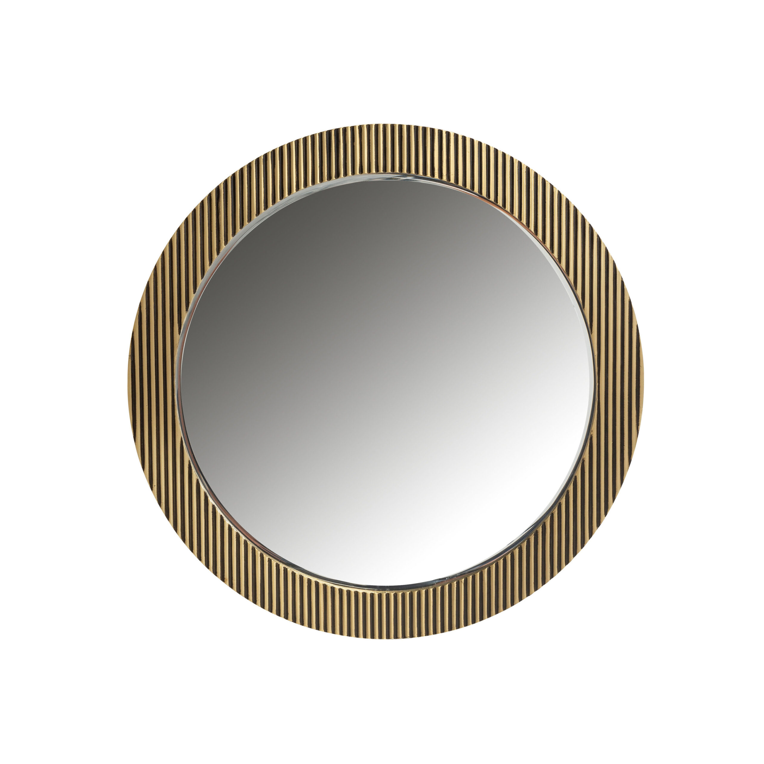 Richmond Ronde Spiegel Ironville Ø86cm - Goud | Richmond Interiors