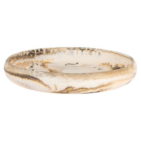 Richmond Schaal Daisy 45cm - Beige | Richmond Interiors