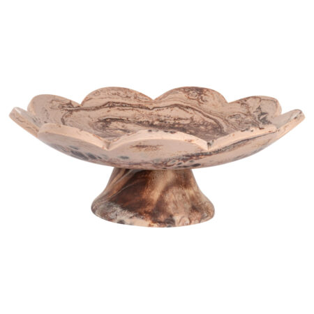Richmond Schaal Peony 31cm - Chocolat Brown | Richmond Interiors
