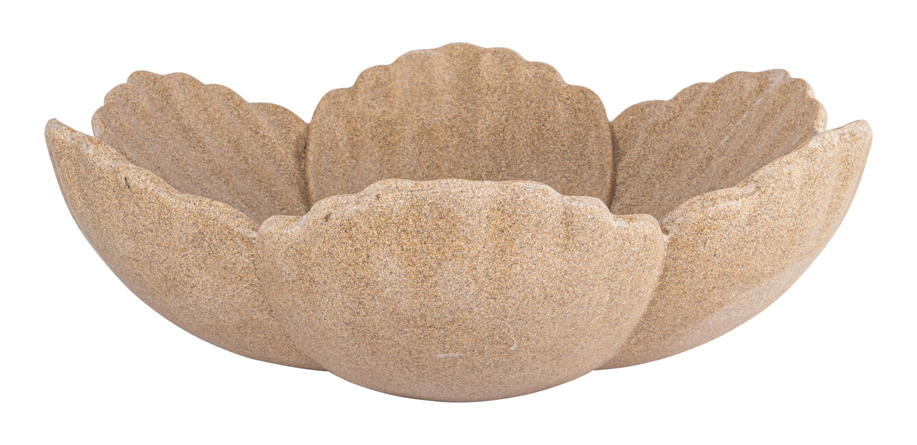 Richmond Schaal Petal 46 x 43cm - Beige | Richmond Interiors