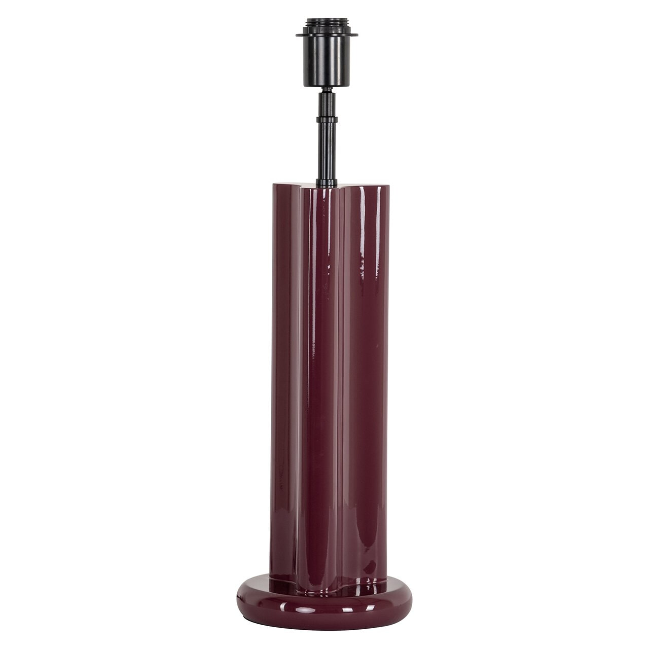 Richmond Tafellamp Alina 55cm - Burgundy (excl. kap) | Richmond Interiors