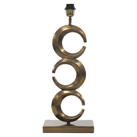Richmond Tafellamp Amina 65cm - Brass Antique | Richmond Interiors