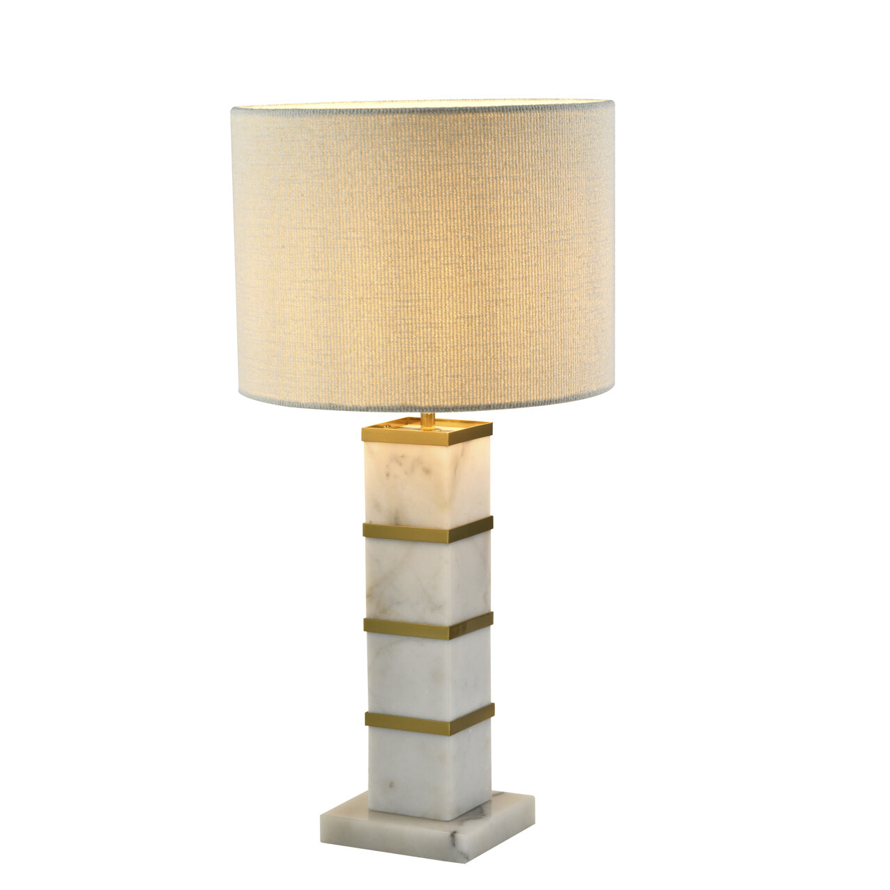 Richmond Tafellamp Celinae Marmer en ijzer - Wit | Richmond Interiors