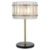 Richmond Tafellamp Feline Glas en Antique Brass