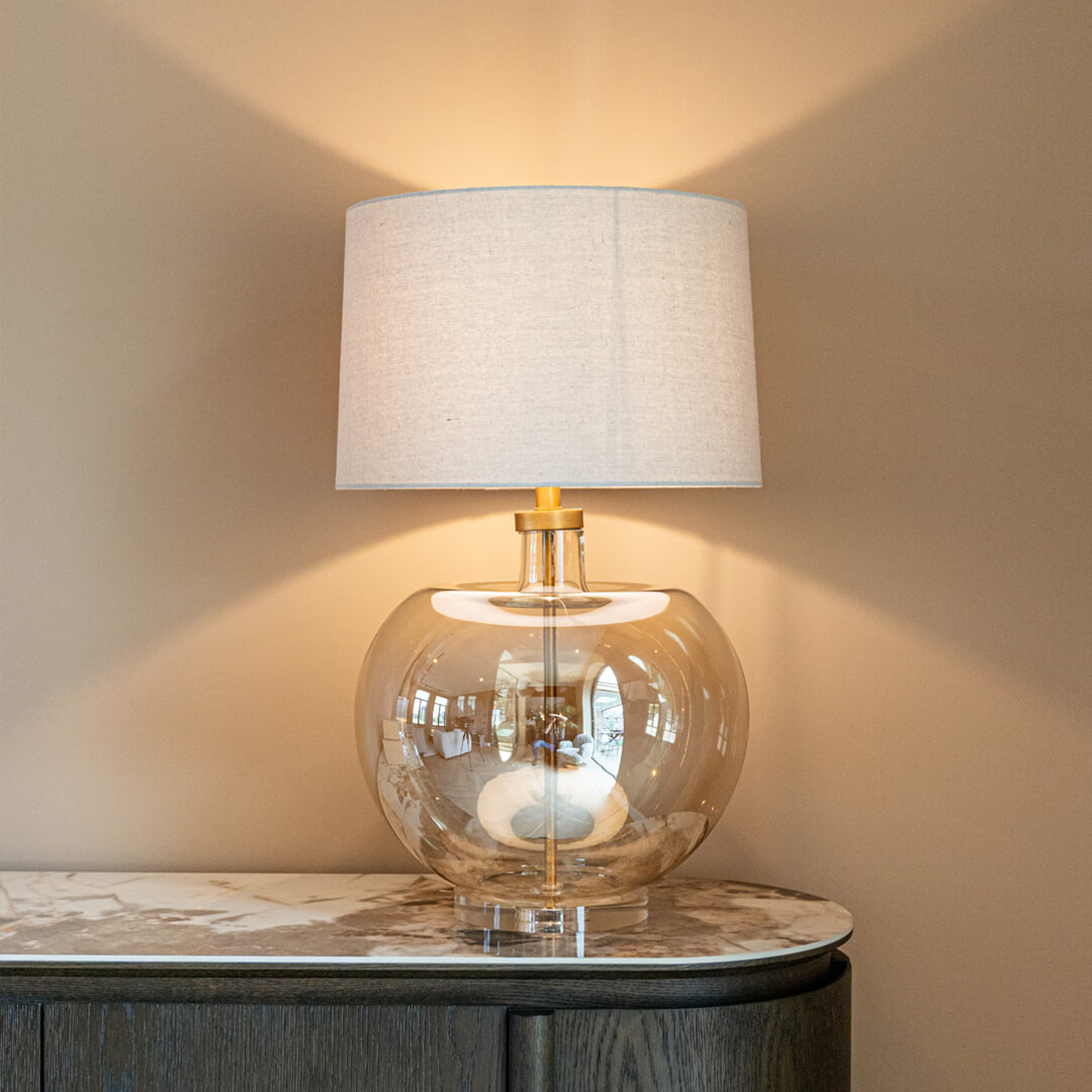 Richmond Tafellamp Jazzy 73cm - Bruin | Richmond Interiors