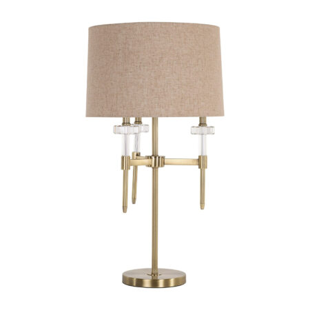 Richmond Tafellamp Josie 80cm - Brushed gold | Richmond Interiors
