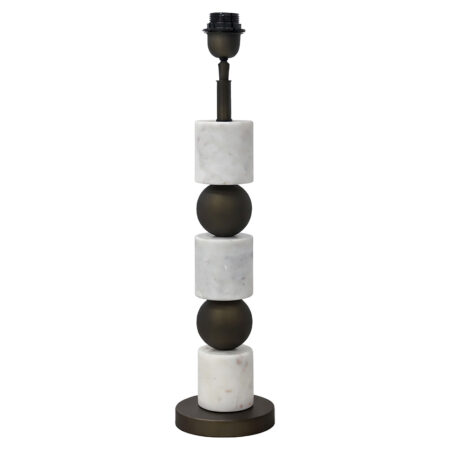 Richmond Tafellamp Kiera 54cm - Brass Antique | Richmond Interiors