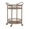 Richmond Trolley Hendricks - Brushed Gold | Richmond Interiors
