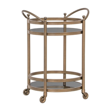 Richmond Trolley Hendricks - Brushed Gold | Richmond Interiors