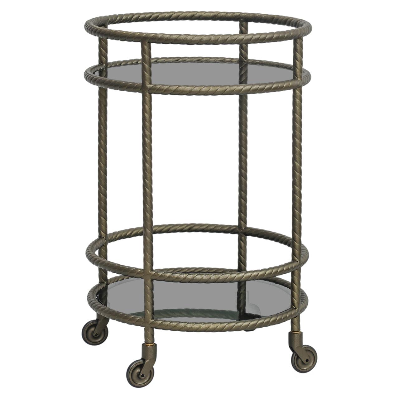 Richmond Trolley Macallan 70cm - Brass Antique | Richmond Interiors