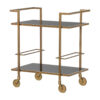 Richmond Trolley Xo - Brushed Gold | Richmond Interiors