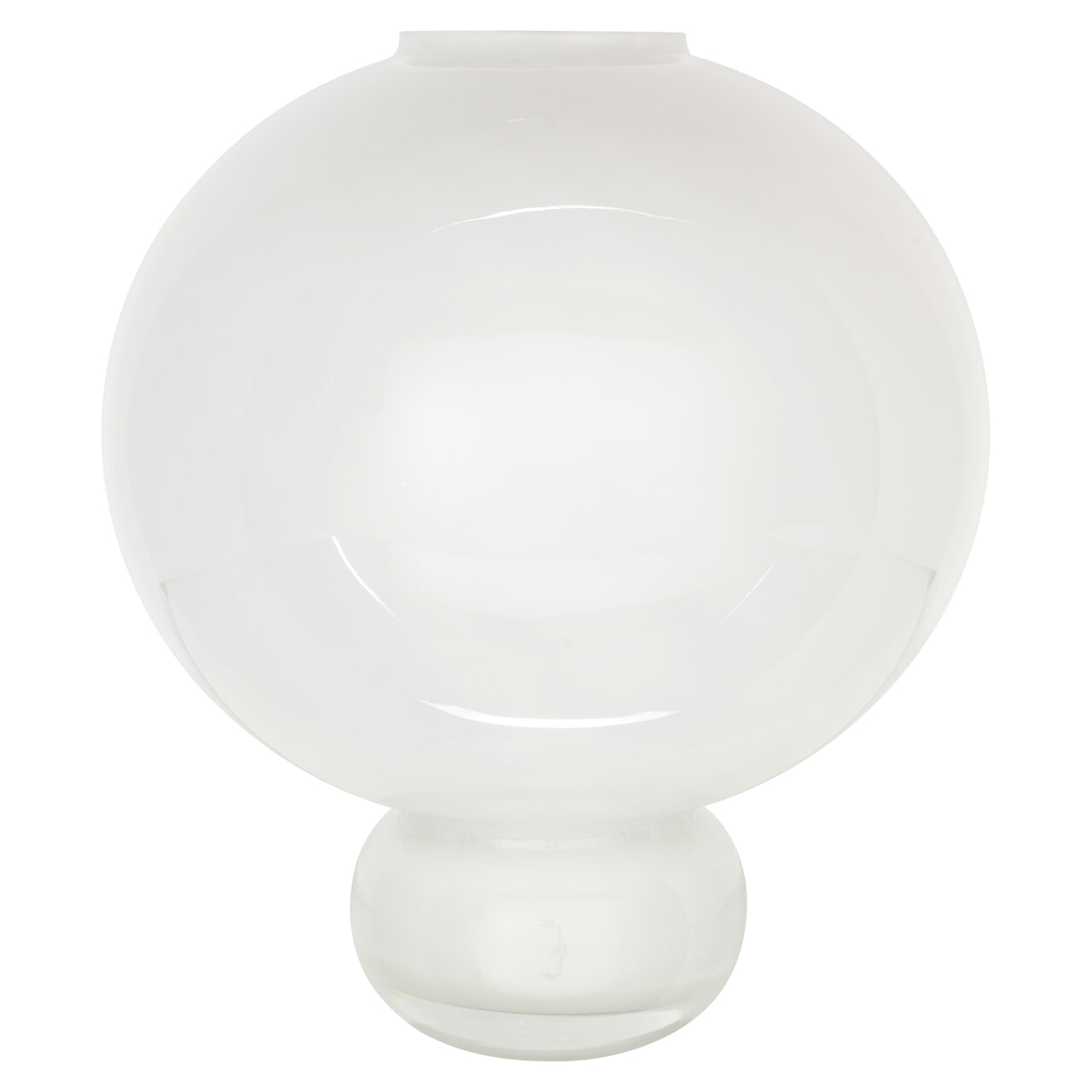 Richmond Vaas Mireva 35cm - Wit | Richmond Interiors