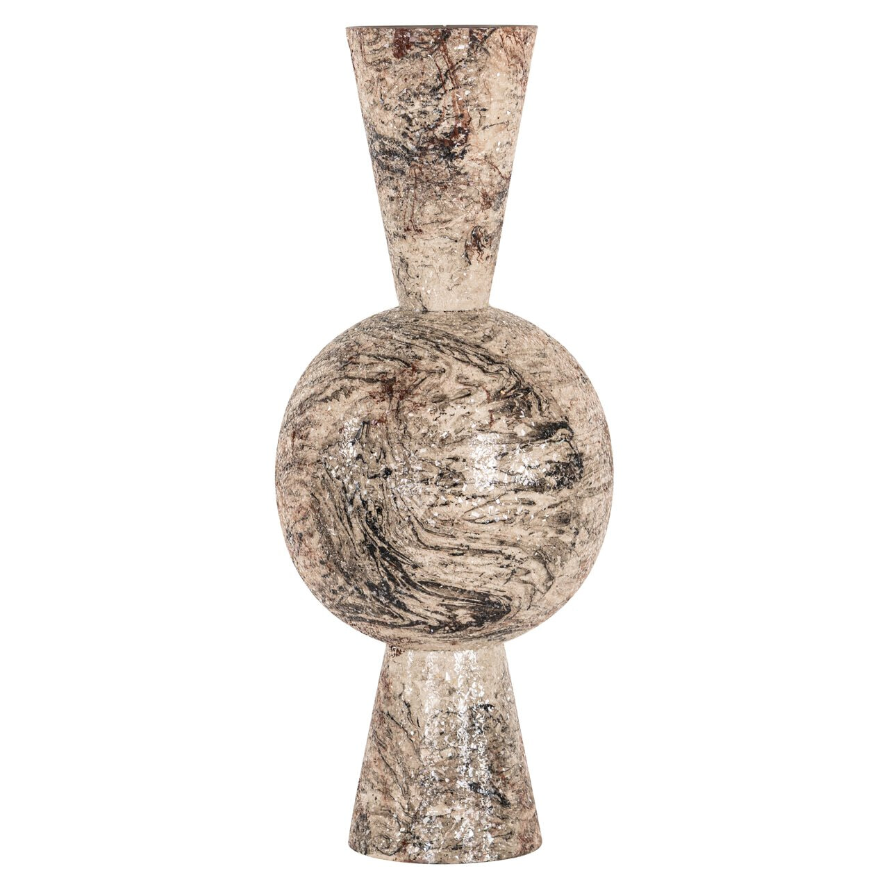 Richmond Vaas Moisa 75cm - Beige | Richmond Interiors