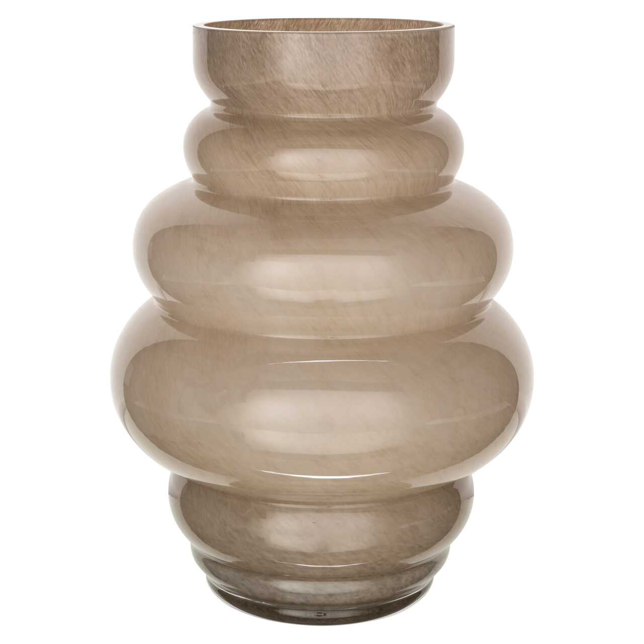 Richmond Vaas Velora 32cm - Taupe | Richmond Interiors