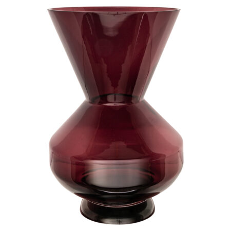 Richmond Vaas Veya 40cm - Burgundy | Richmond Interiors