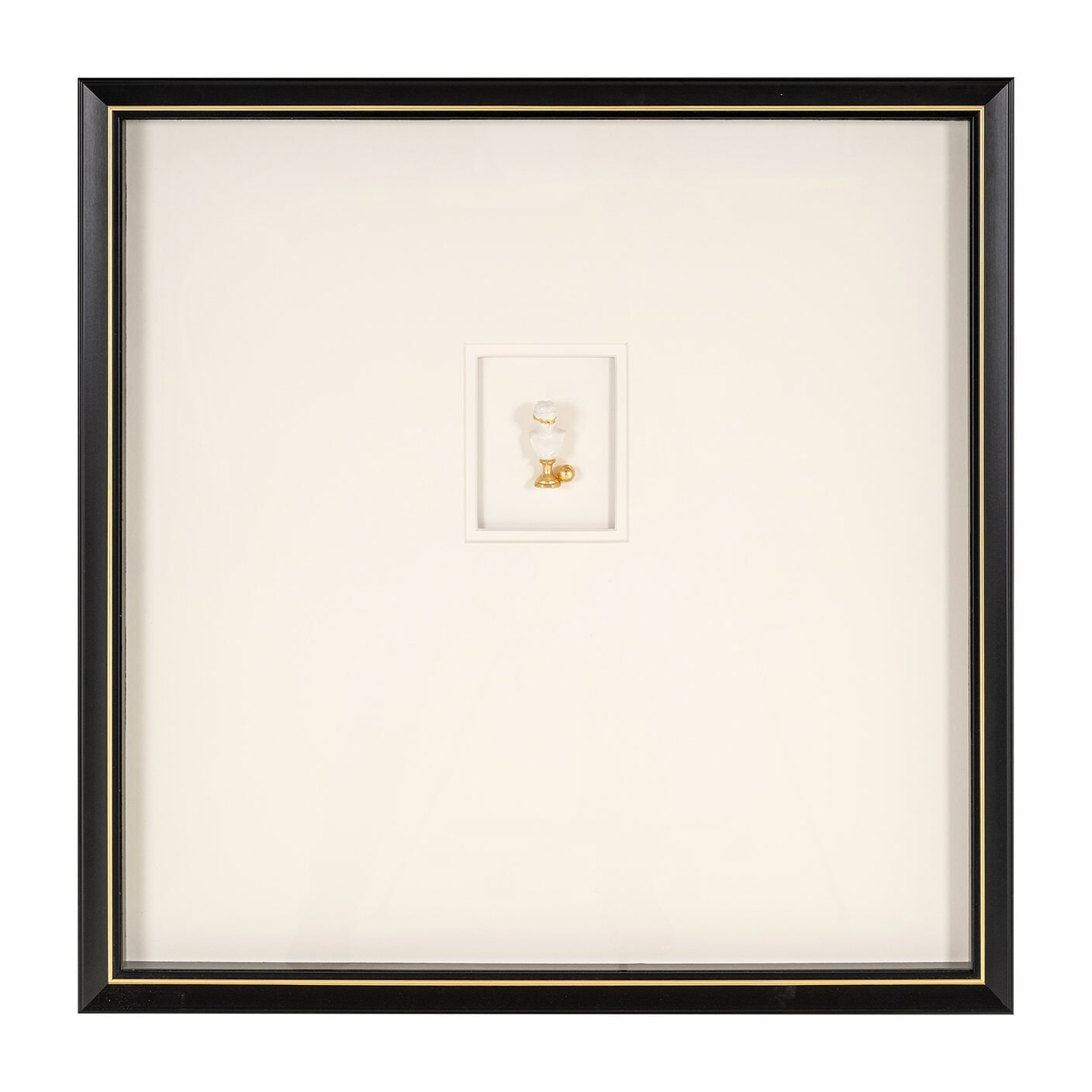 Richmond Wall Art Danni 80 x 80cm - Zwart | Richmond Interiors
