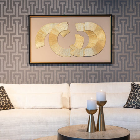 Richmond Wall Art Eden 145 x 85cm - goud | Richmond Interiors