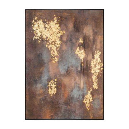 Richmond Wall Art Golden Gleam Jute
