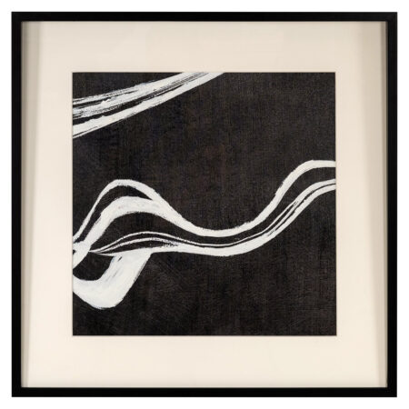 Richmond Wall Art Jozra 80 x 80cm - Zwart | Richmond Interiors