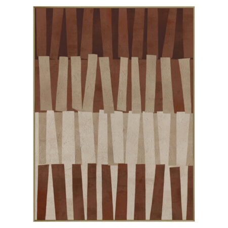Richmond Wall Art Voga 120 x 90cm - Bruin | Richmond Interiors