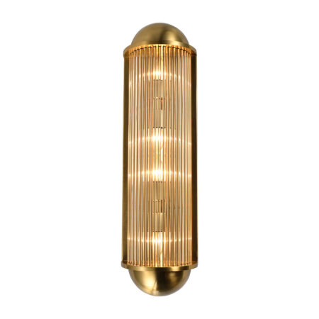 Richmond Wandlamp Leeza 80cm - Brushed Gold | Richmond Interiors