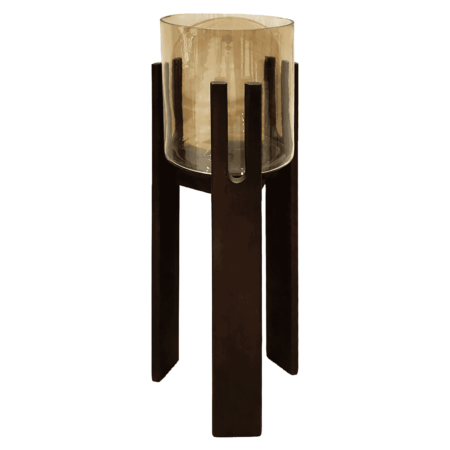 Richmond Windlicht Paige 64cm - Walnut | Richmond Interiors