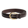 Riem Mock Croc Leathers Black Cherry |