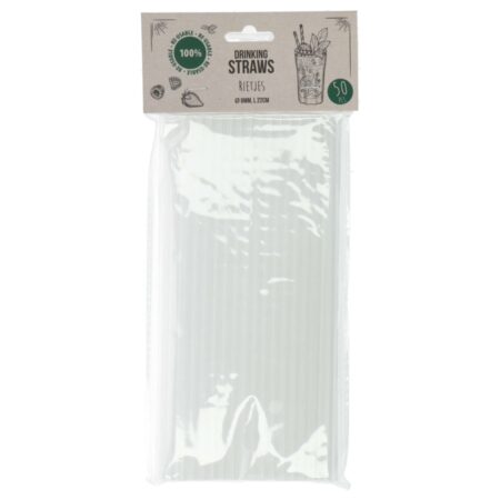 Rietjes Plastic 50 Stuks |