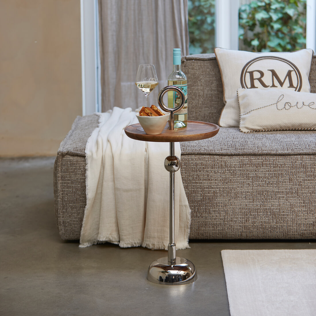 Rivièra Maison Bijzettafel Colonna Mangohout